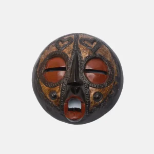BRASS PLATED ROUND MASK