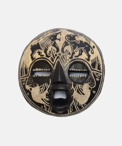 CRAFTED ROUND MASK