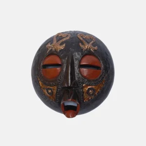 BRASS PLATED ROUND MASK