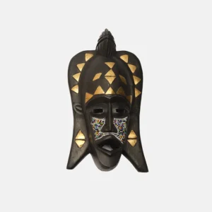 BEADS AND BRASS GHOST MASK