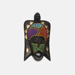 BEADS AND BRASS GHOST MASK