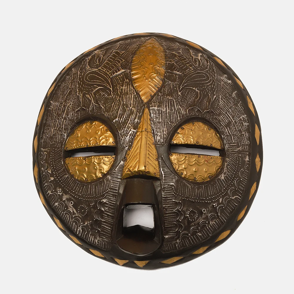 BRASS PLATED BIRD MASK