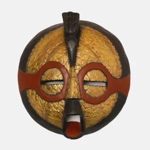 BRASS PLATED BIRD MASK