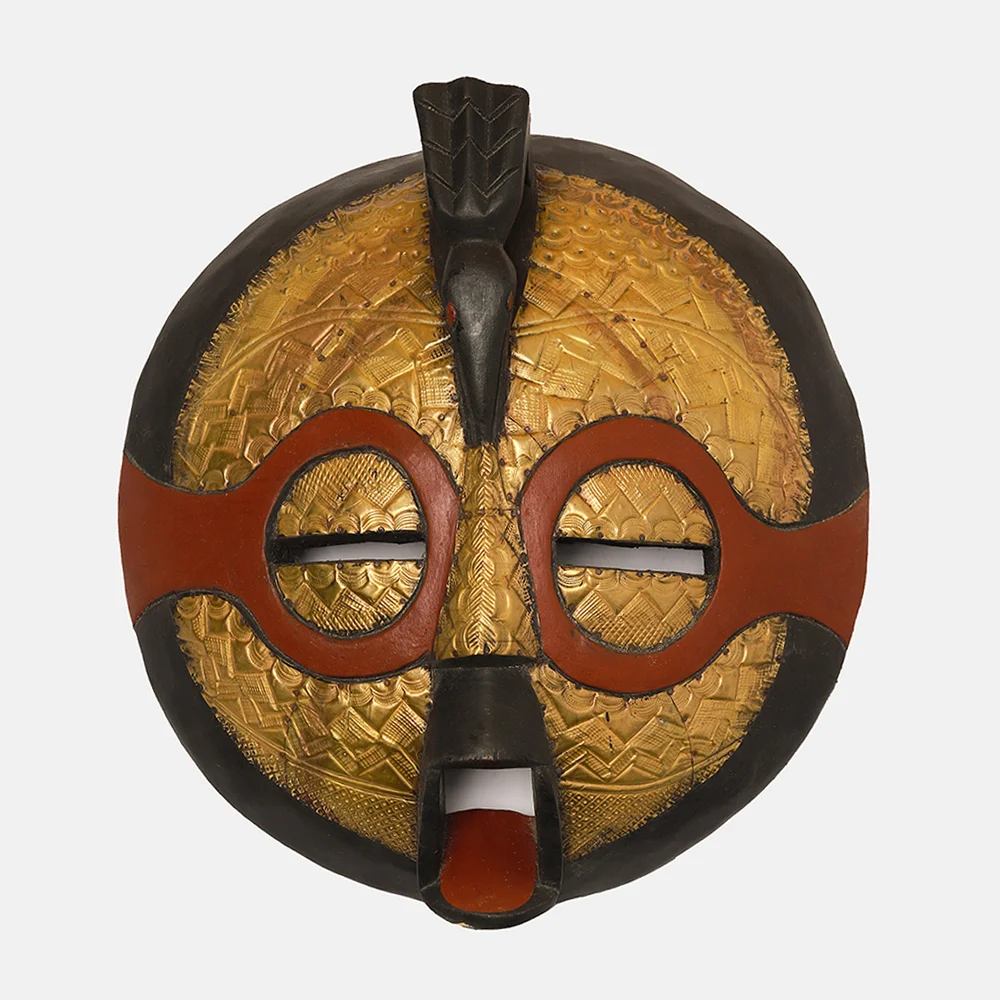 BRASS PLATED BIRD MASK(4)