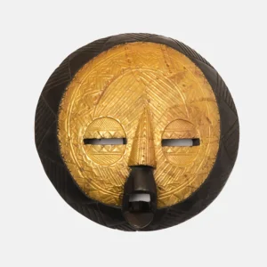 BRASS PLATED ROUND MASK