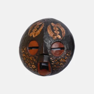 BRASS PLATED ROUND MASK