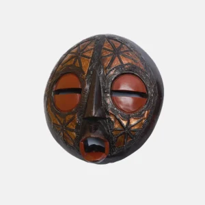 BRASS PLATED ROUND MASK
