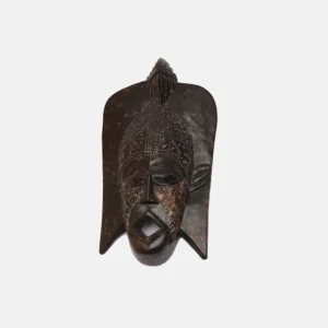 CRAFTED BRASS PLATED GHOST MASK