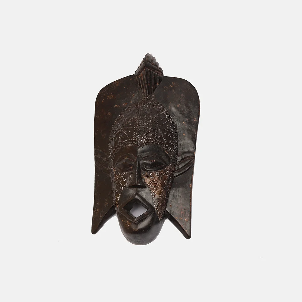 CRAFTED BRASS PLATED GHOST MASK 7