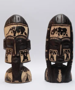 CRAFTED FULANI LONG MASK