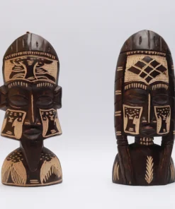 CRAFTED FULANI LONG MASK